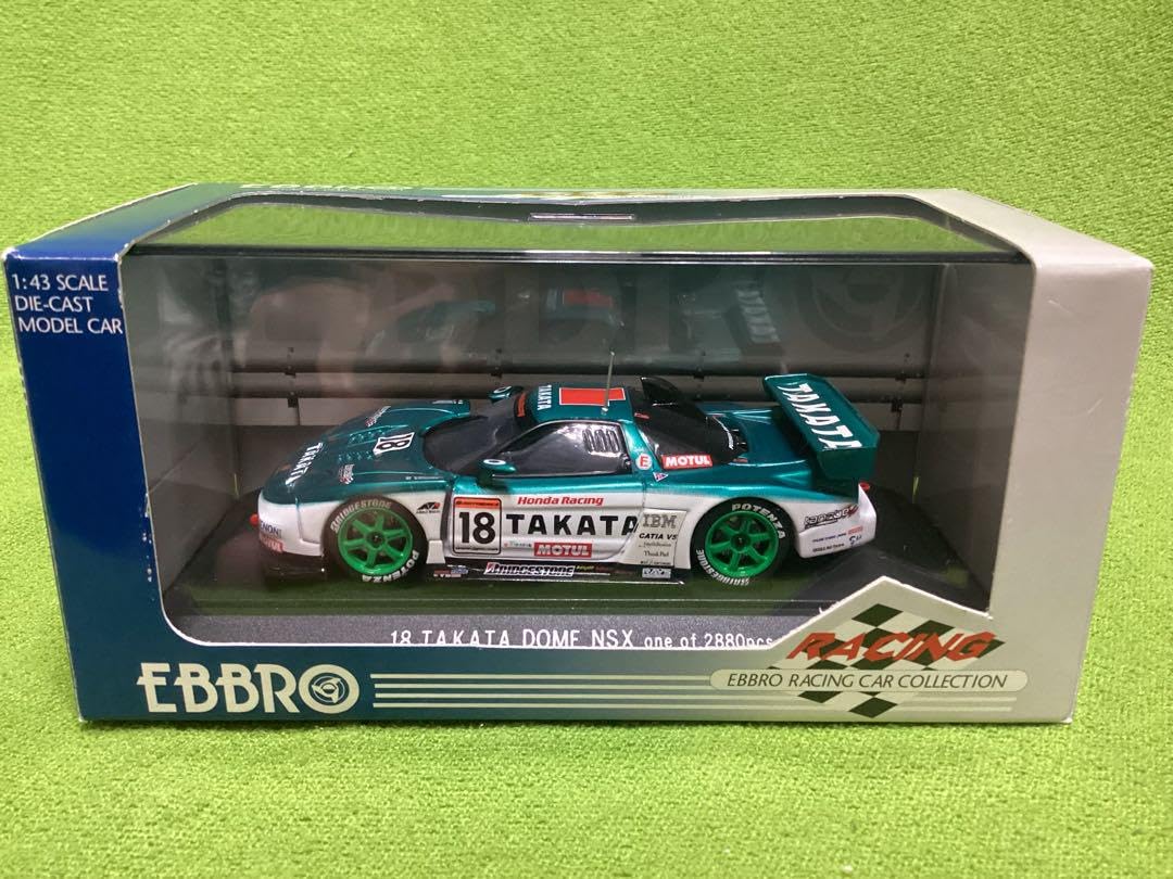 Amazon.co.jp: エブロ EBBRO 43680 タカタ 童夢 ホンダ NSX04